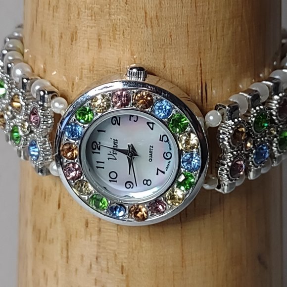 Cute Multicolor Vivani Stretch Watch - Picture 6 of 12